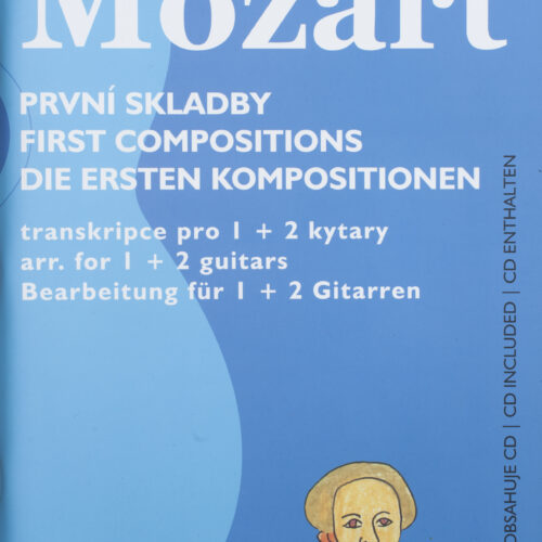DSC5079.jpg Wolfgang Amadeus Mozart - První skladby (noty+CD)