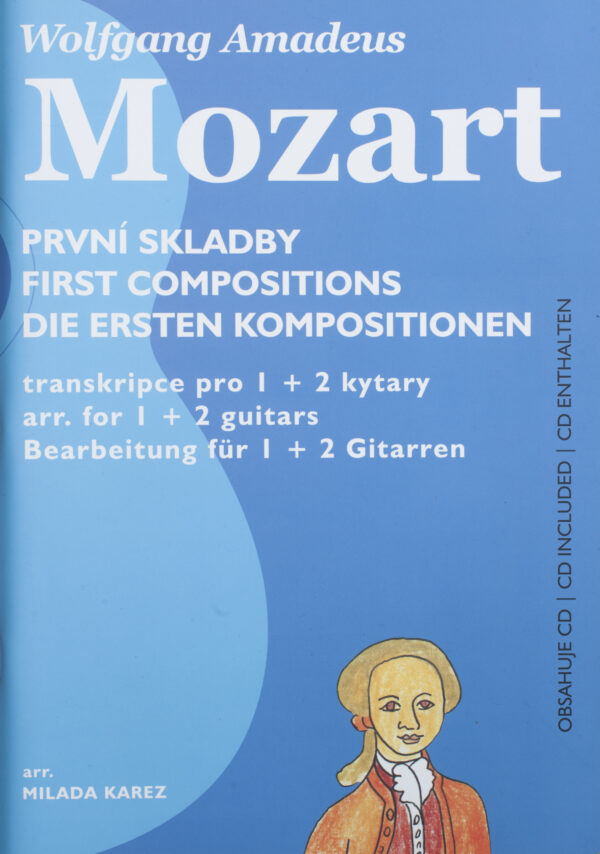 DSC5079.jpg Wolfgang Amadeus Mozart - První skladby (noty+CD)