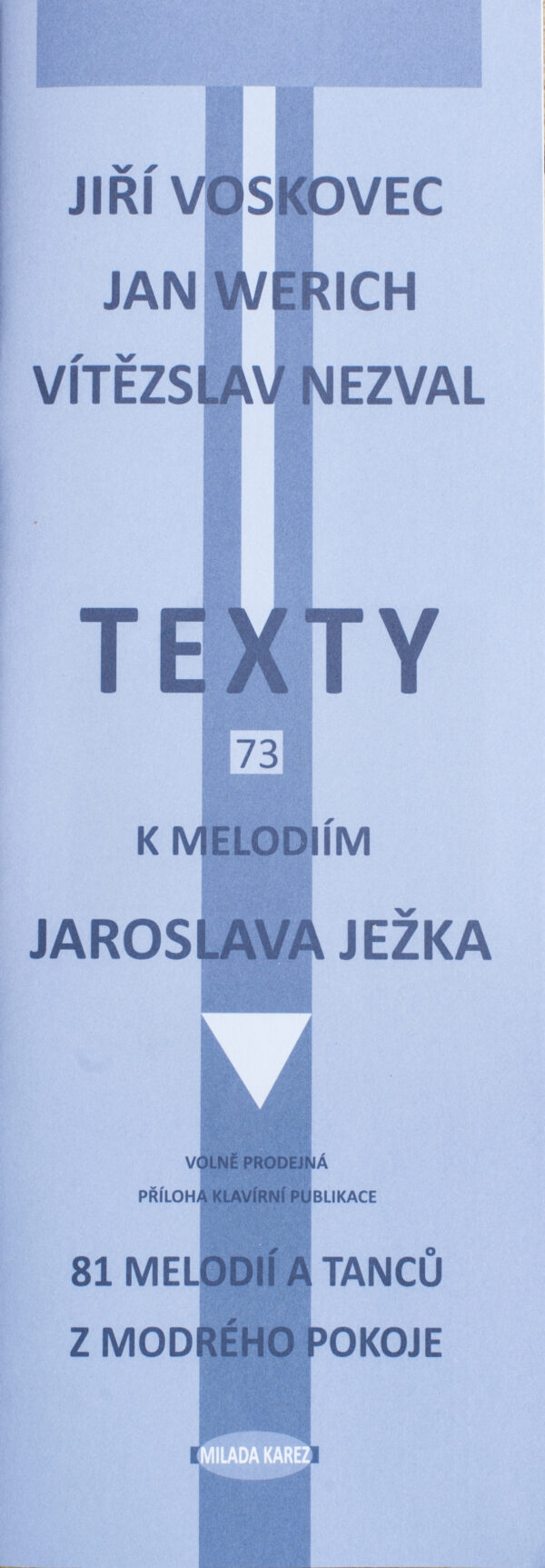 Texty k melodiím Jaroslava Ježka
